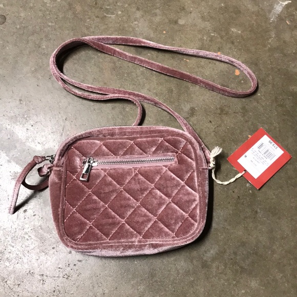 Mossimo Supply Co. Bags Nwt Mossimo Velvet Crossbody Bag Poshmark